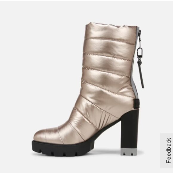 NEW NATURALIZER Crosswalk Booties with  leg warmers in pearl1225 6t3 - Picture 6 of 12